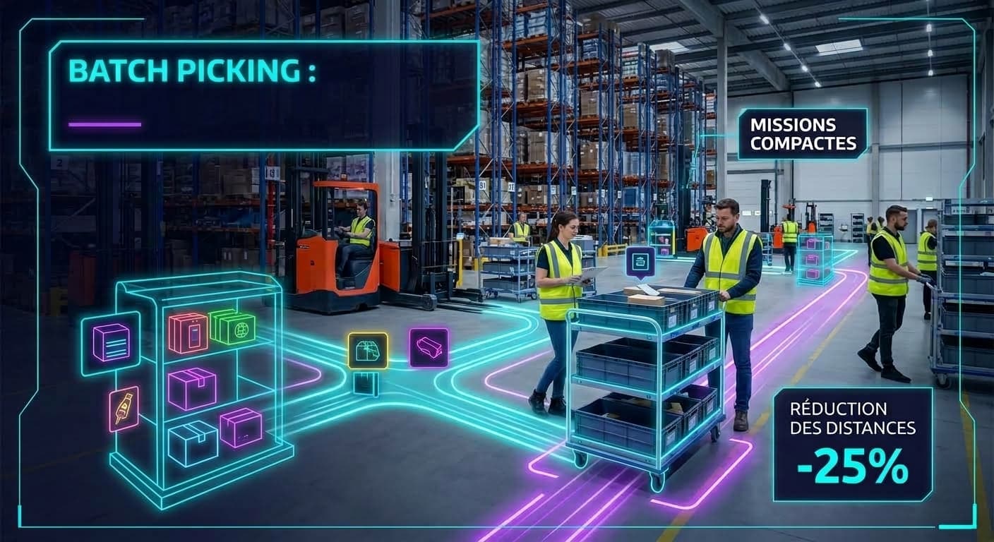 image d'illustration article sur batch picking
