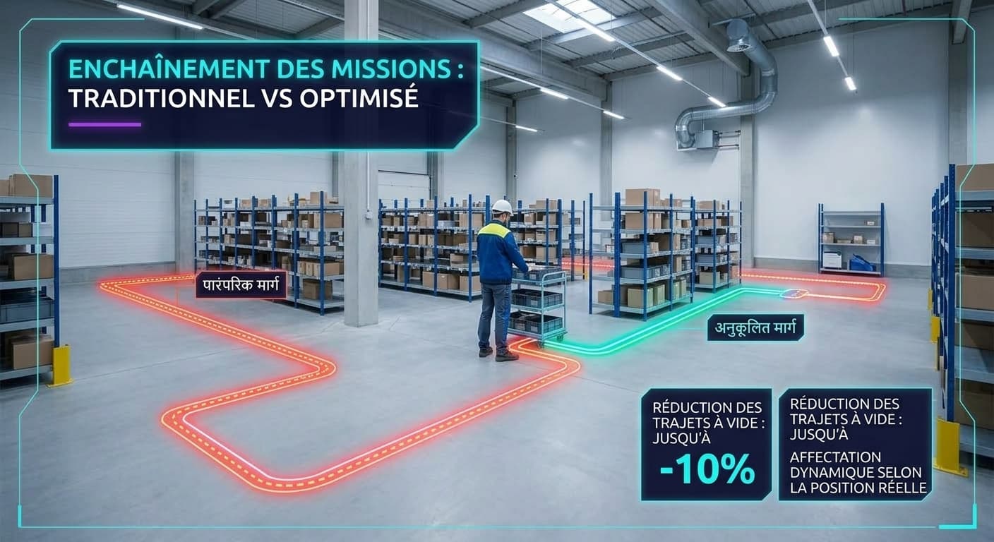 Warehouse task planning: why your WMS generates too many empty trips between tasks